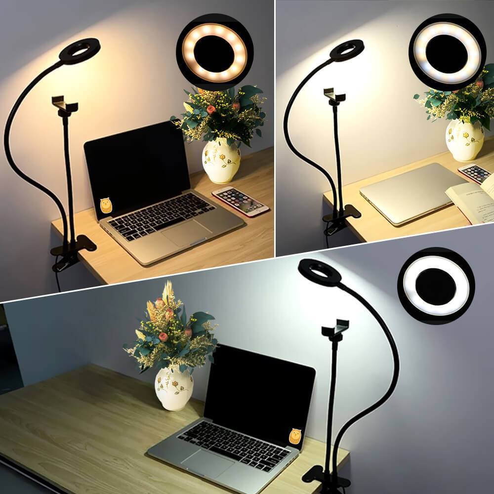 Professional Studio Led Light With Cell Phone Holder