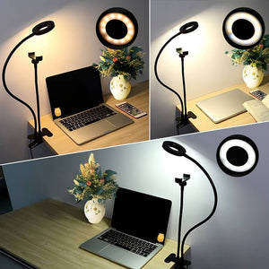 Professional Studio Led Light With Cell Phone Holder